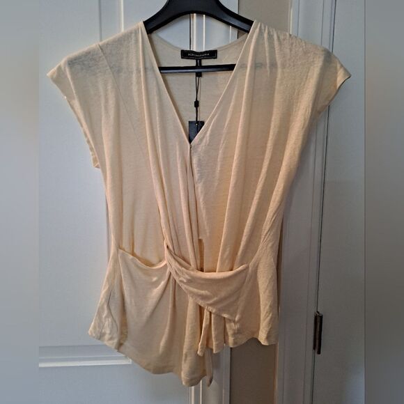 BCBGMAXAZRIA Twist Front Top - Picture 2 of 6